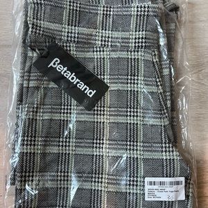 Betabrand Wide-Leg Classic Dress Pant